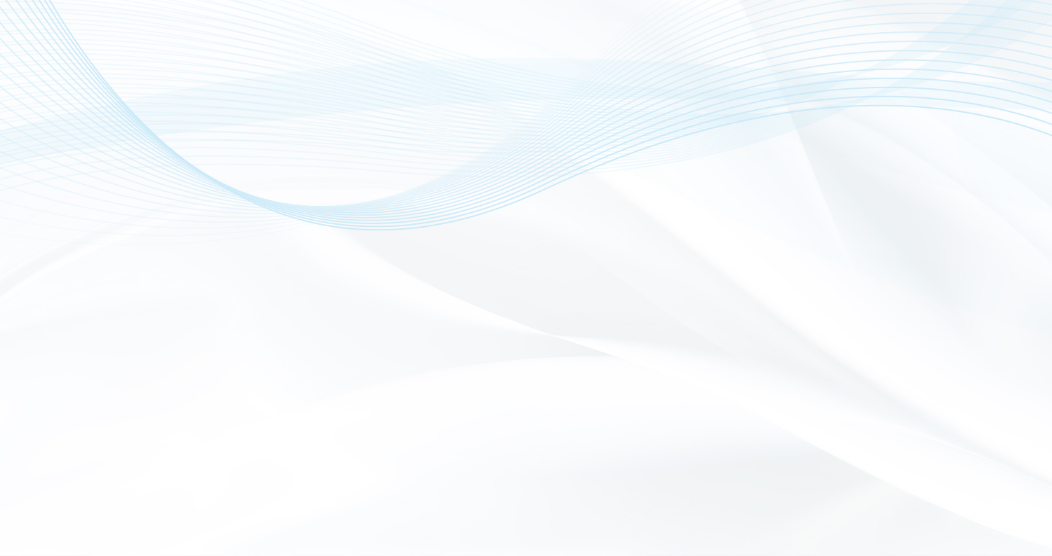 Abstrakter heller Hintergrund mit sanften blauen Wellenlinien und weicher geometrischer Schattierung, ruhige und minimalistische Stimmung
